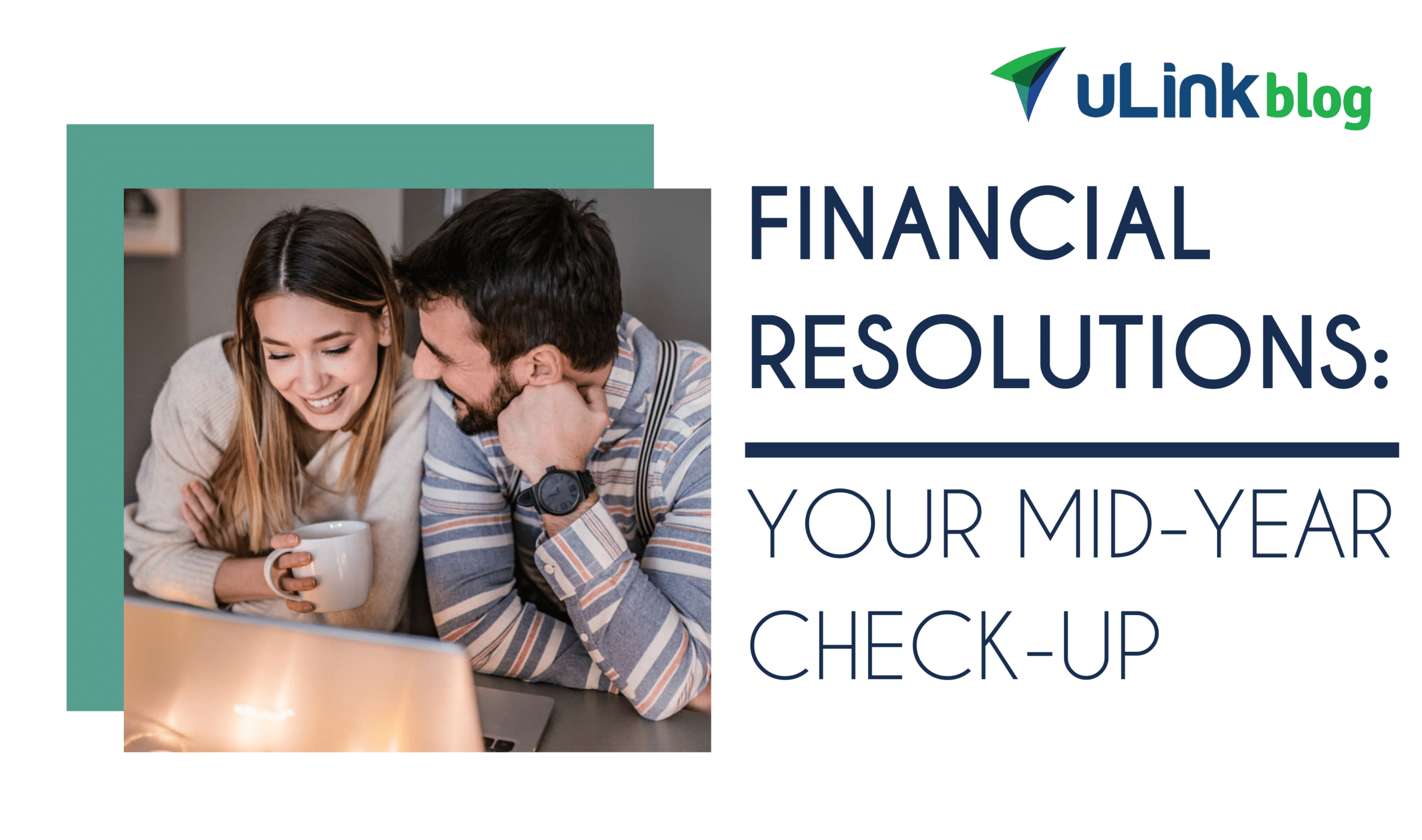 couple setting financial resolutions together