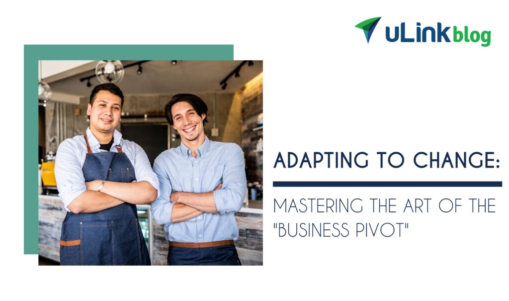 Two entrepreneurs make a business pivot with uLink Business